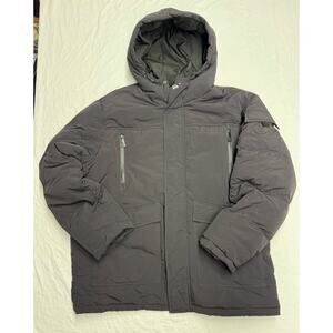 Noize Men's XXL Casper Midweight Hooded Puffer Jacket Black Winter Ski Jacket